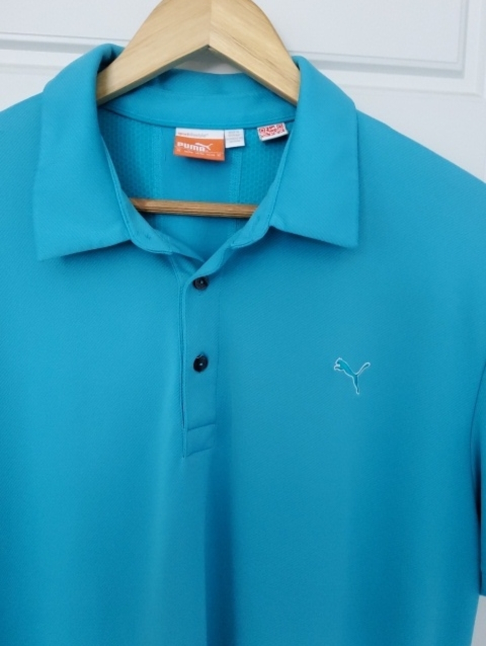 Puma Men’s Turquoise Performance Polo
